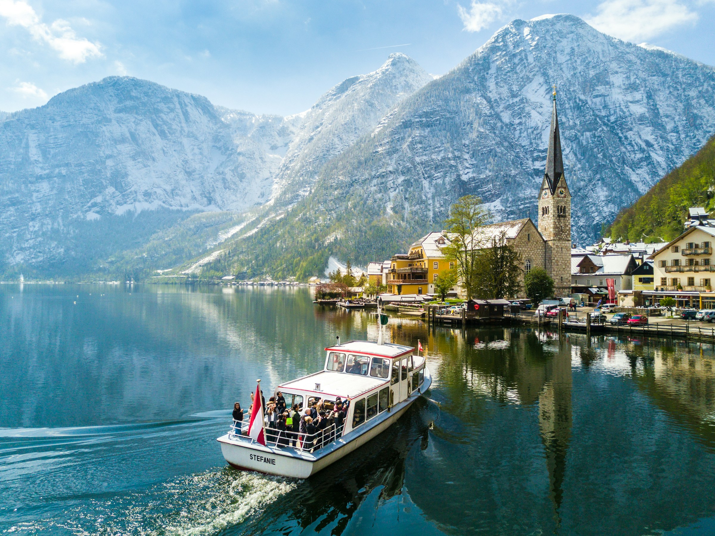 Hallstatt town in Hallstatt