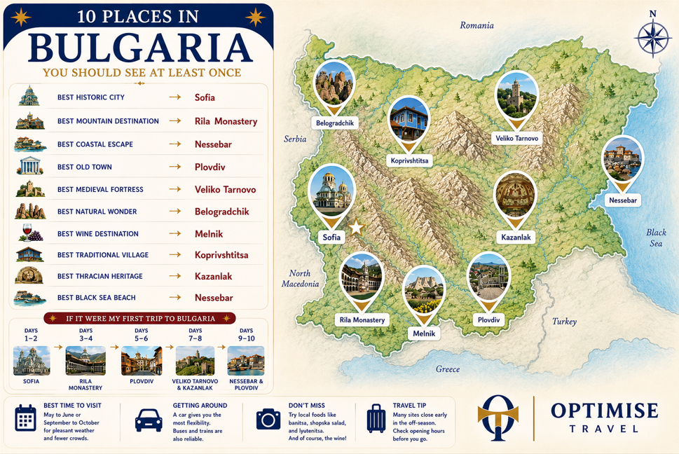 Bulgaria best places Bulgaria best places