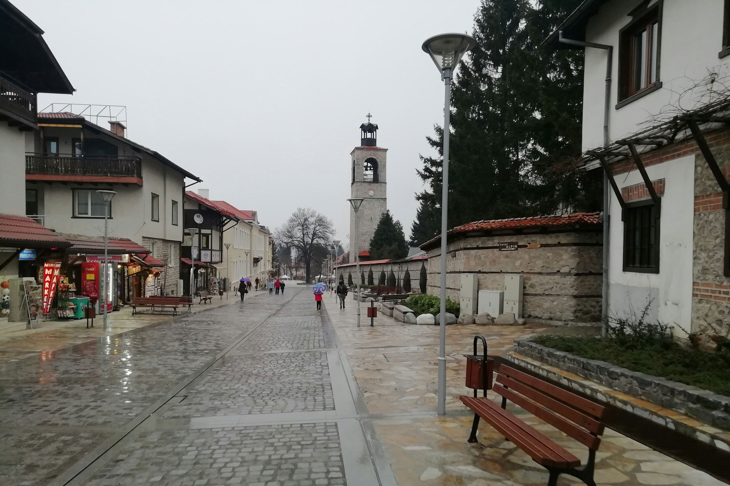 Bansko old town in Bansko