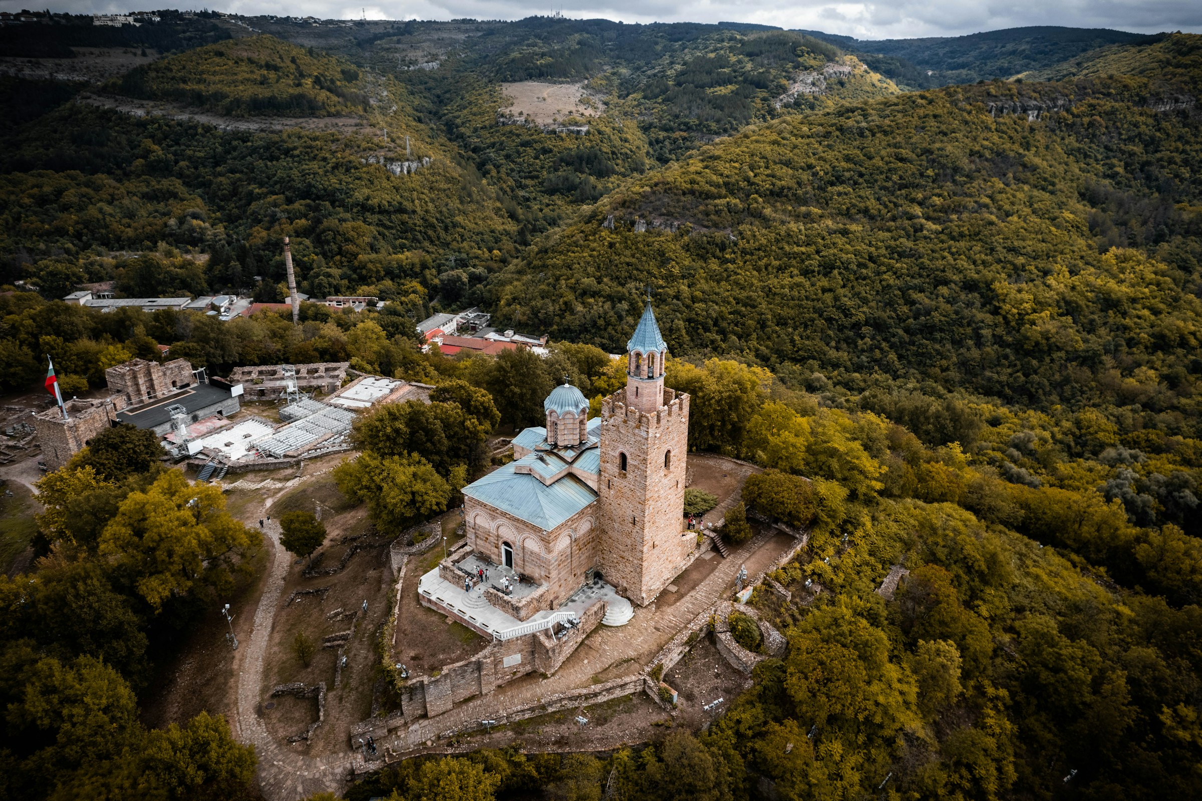 Veliko Tarnovo Tsarevets Fortress in Veliko Tarnovo