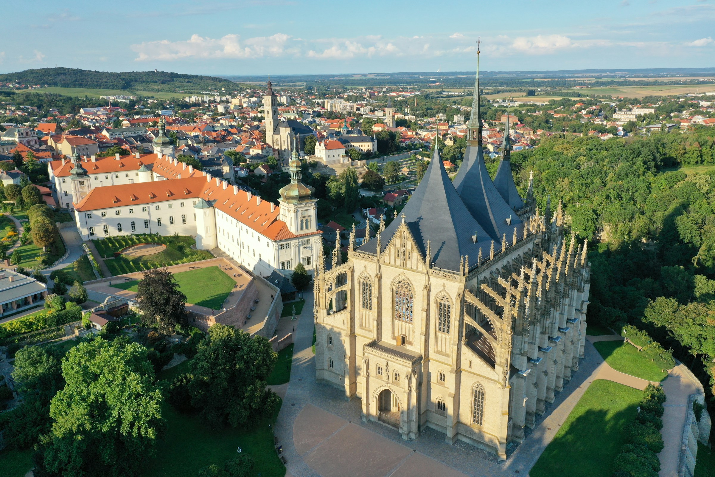 Kutná Hora St. Barbara's Cathedral in Kutná Hora