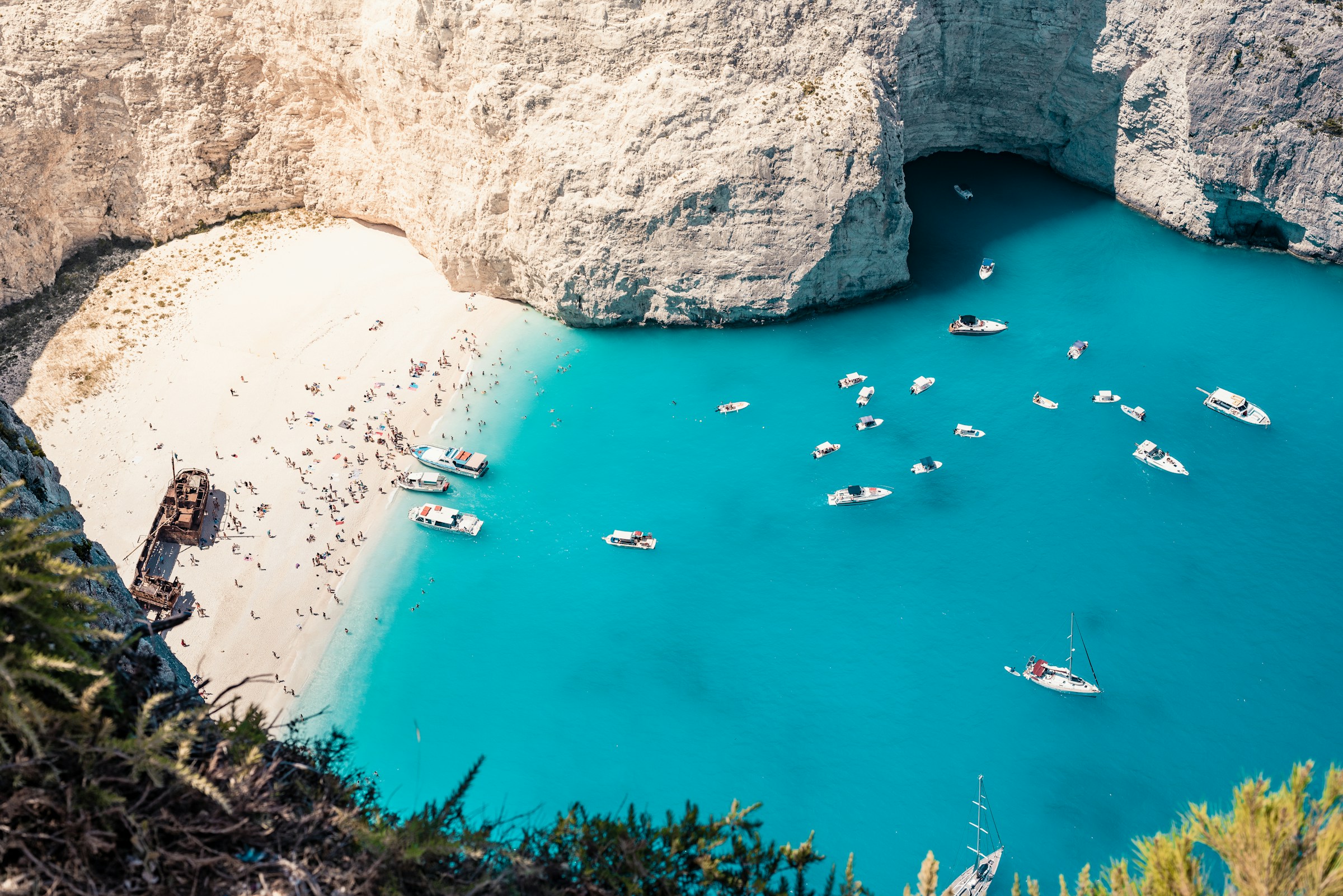 Zakynthos Shipwreck Beach in Zakynthos