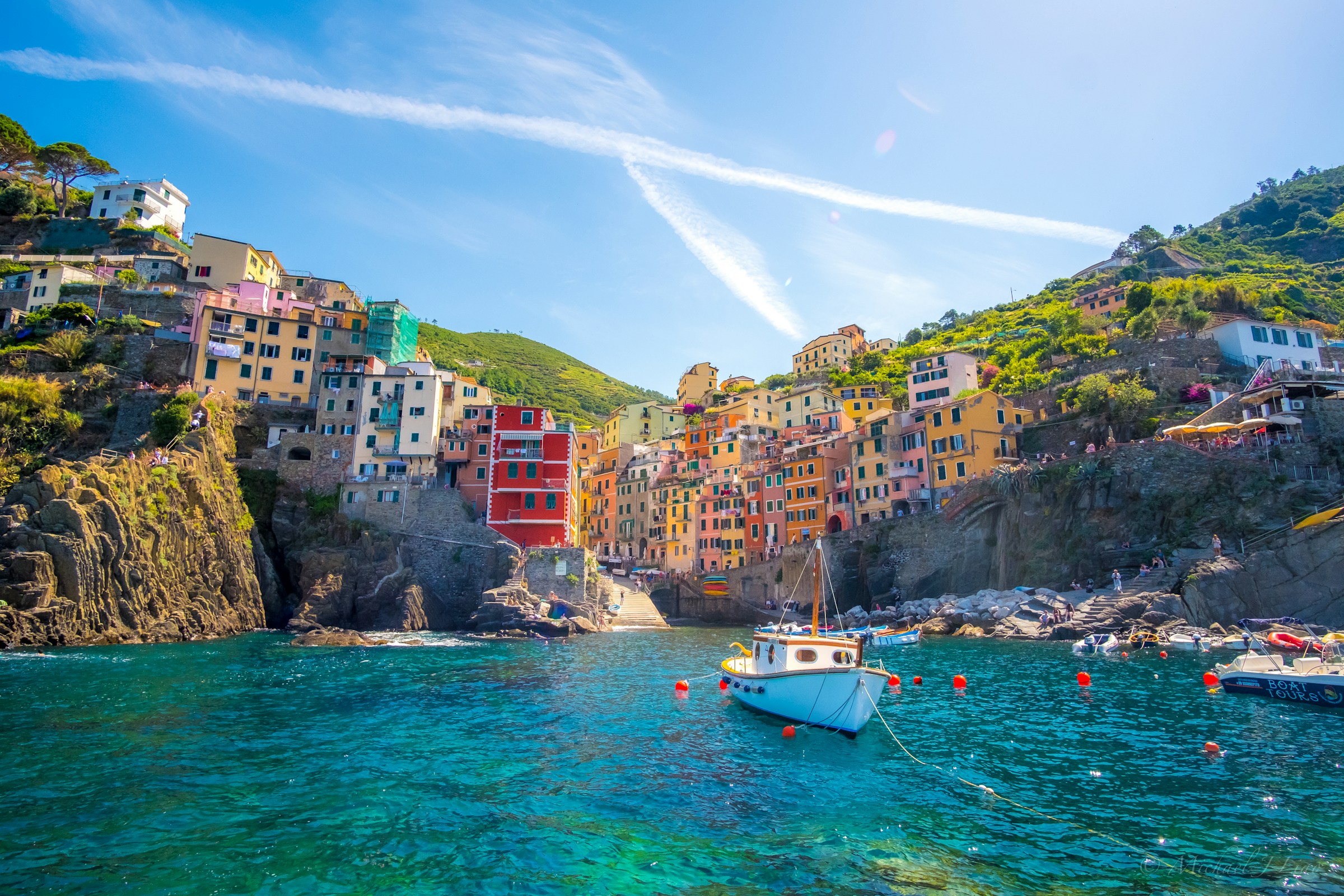 Cinque Terre Riomaggiore town of Cinque Terre