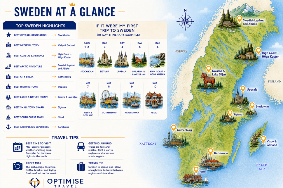 Sweden best Places Sweden best Places