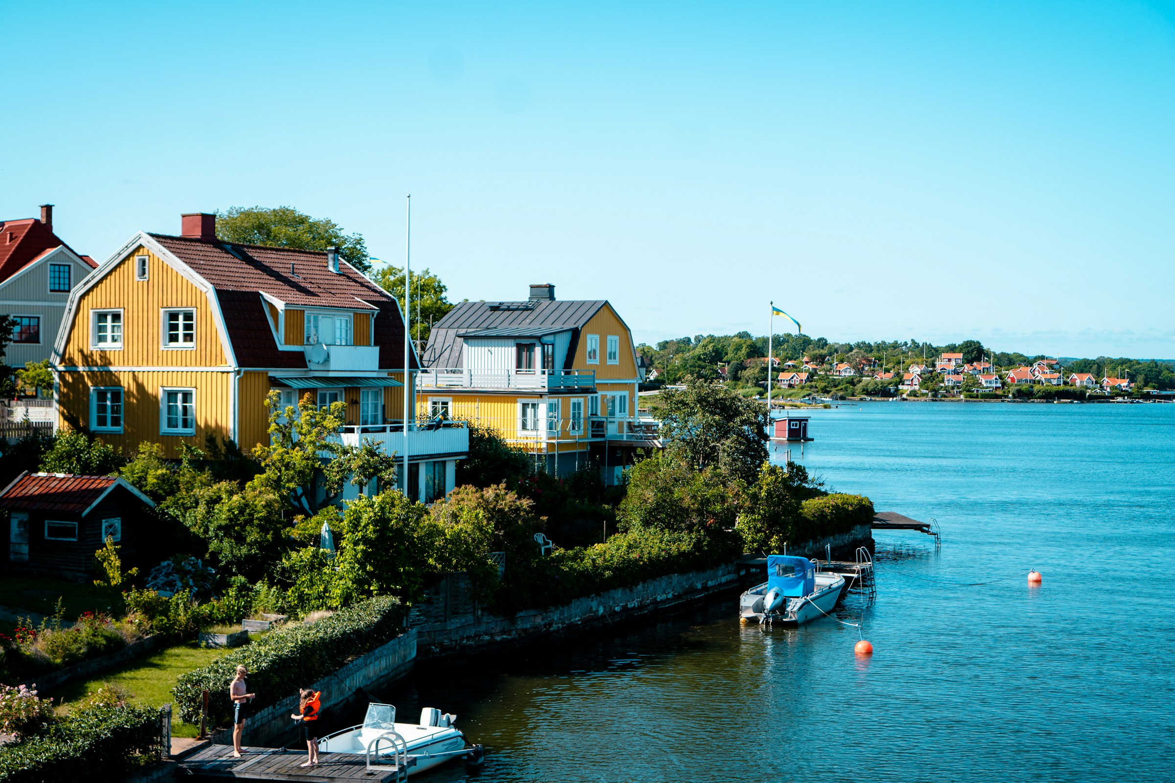 Karlskrona boats in Karlskrona