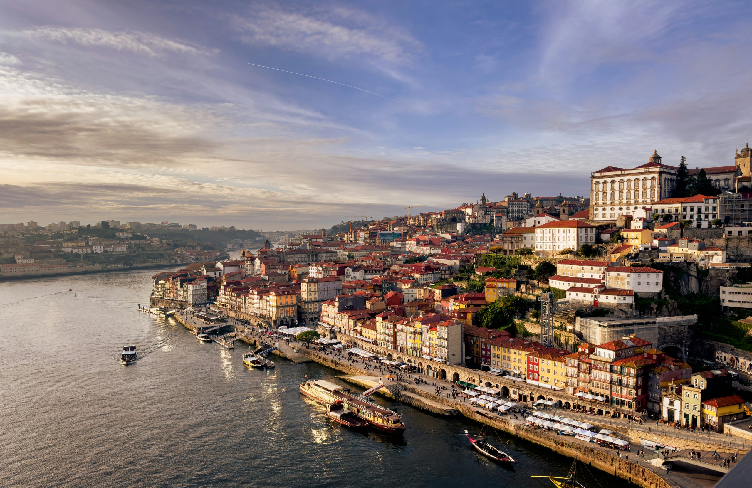 Porto drone view of Porto