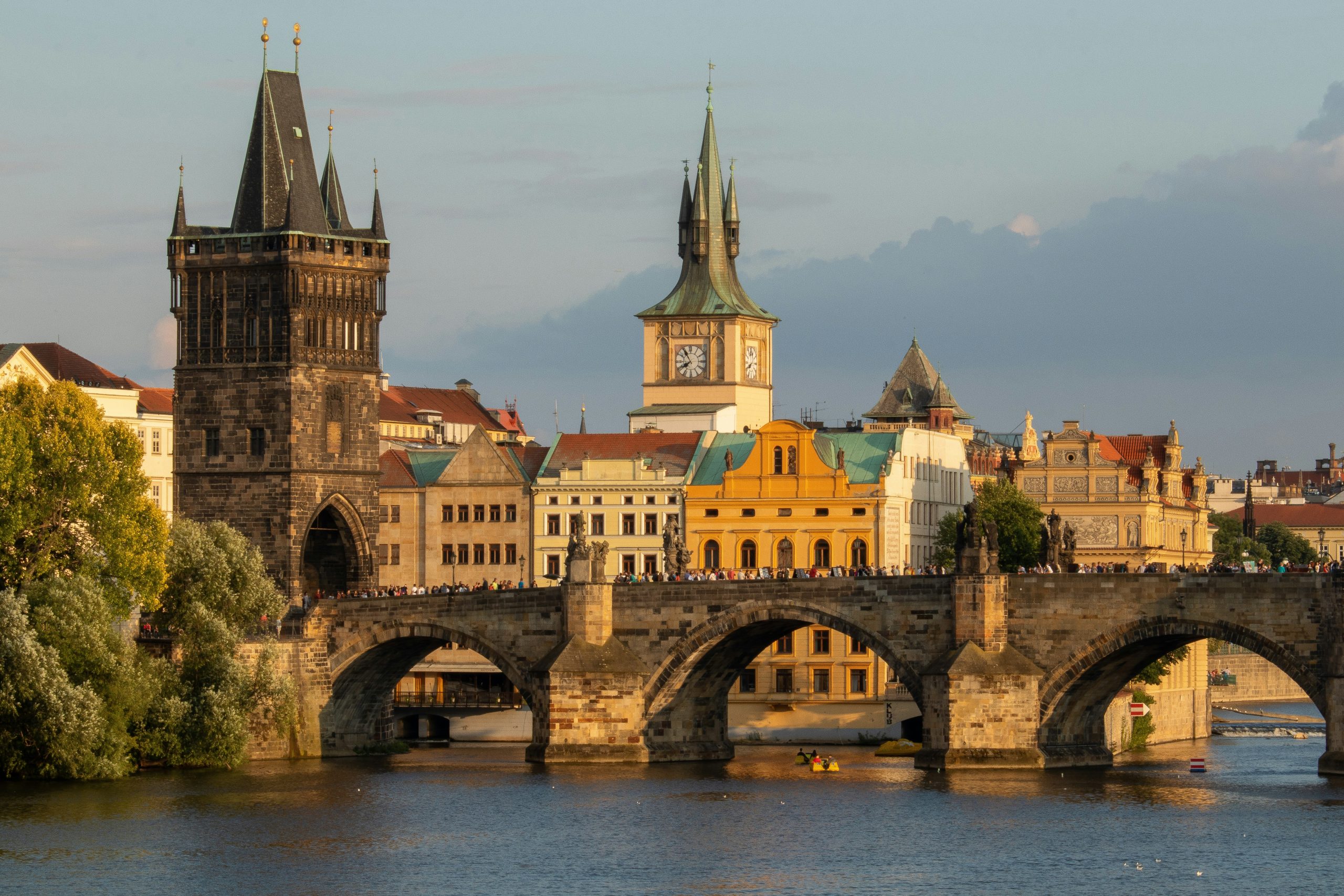 Prague Charles bridge in Prague