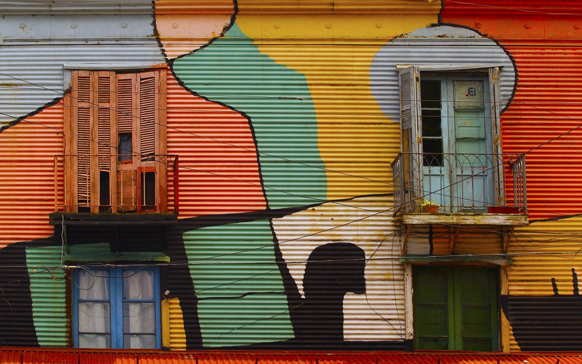 Buenos Aires Caminito, La Boca in Buenos Aires
