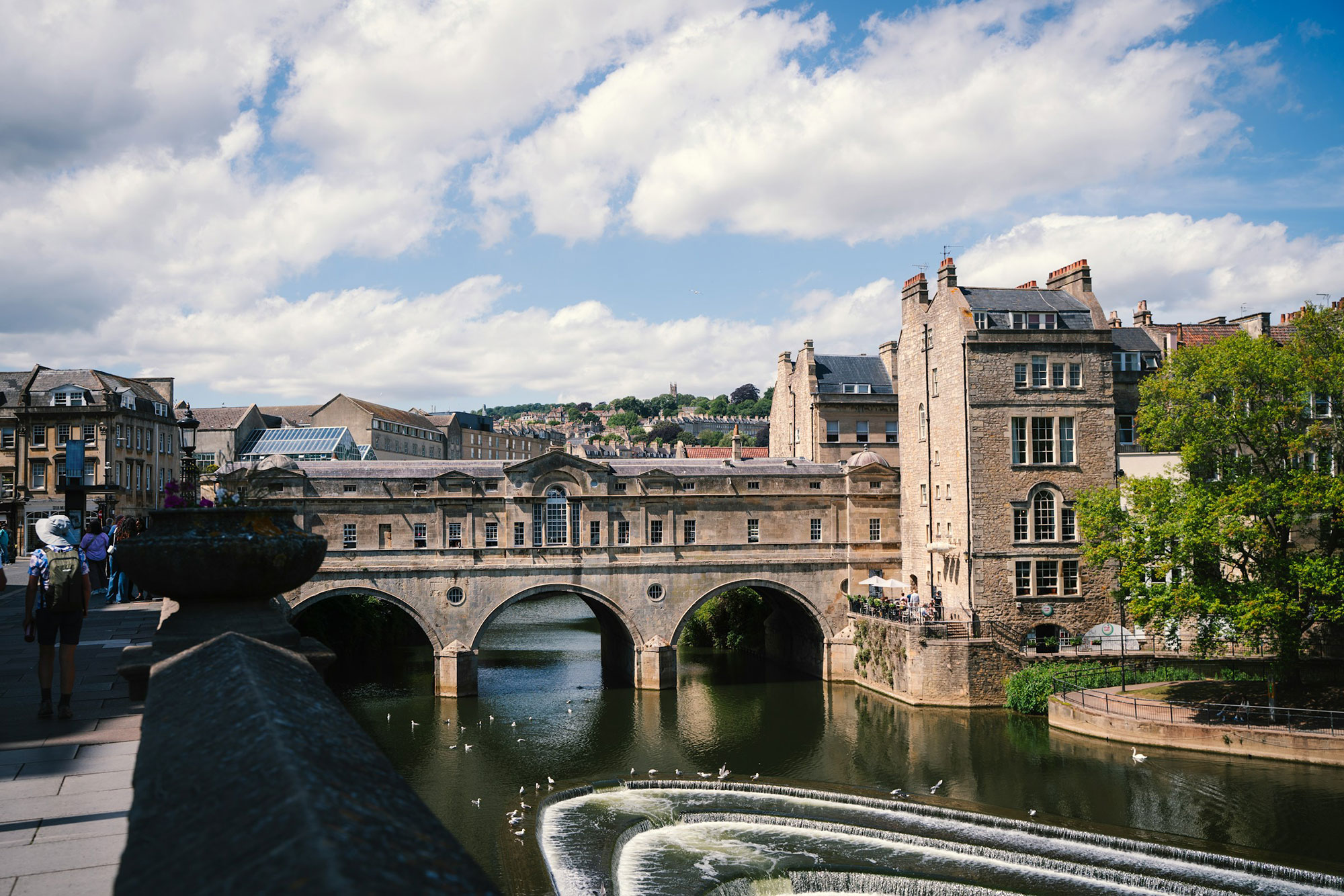 Bath Pulteney bridge in Bath