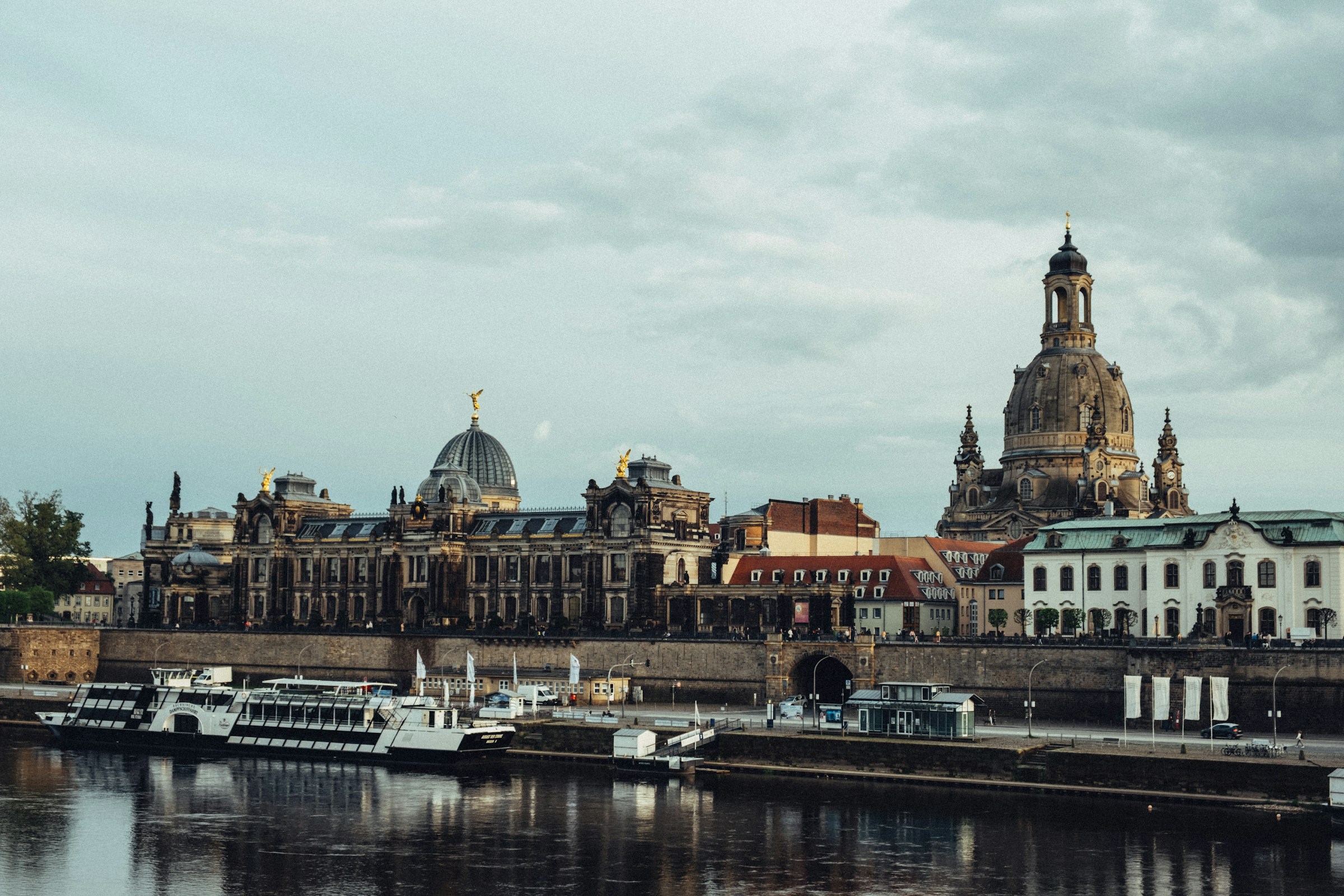 Dresden Historic Dresden skyline & Frauenkirche in Dresden
