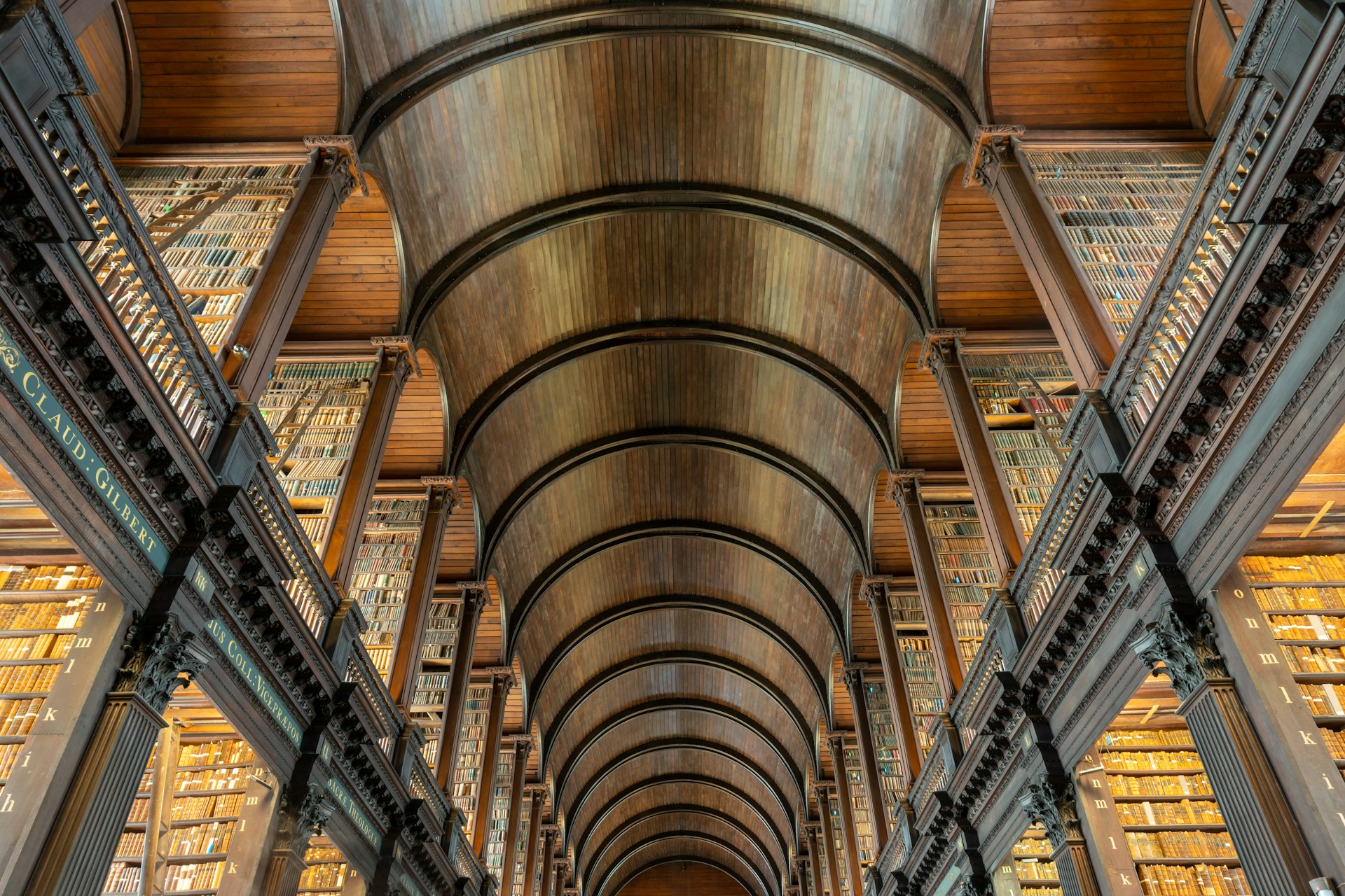 Dublin The Long Room, Trinity College in Dublin