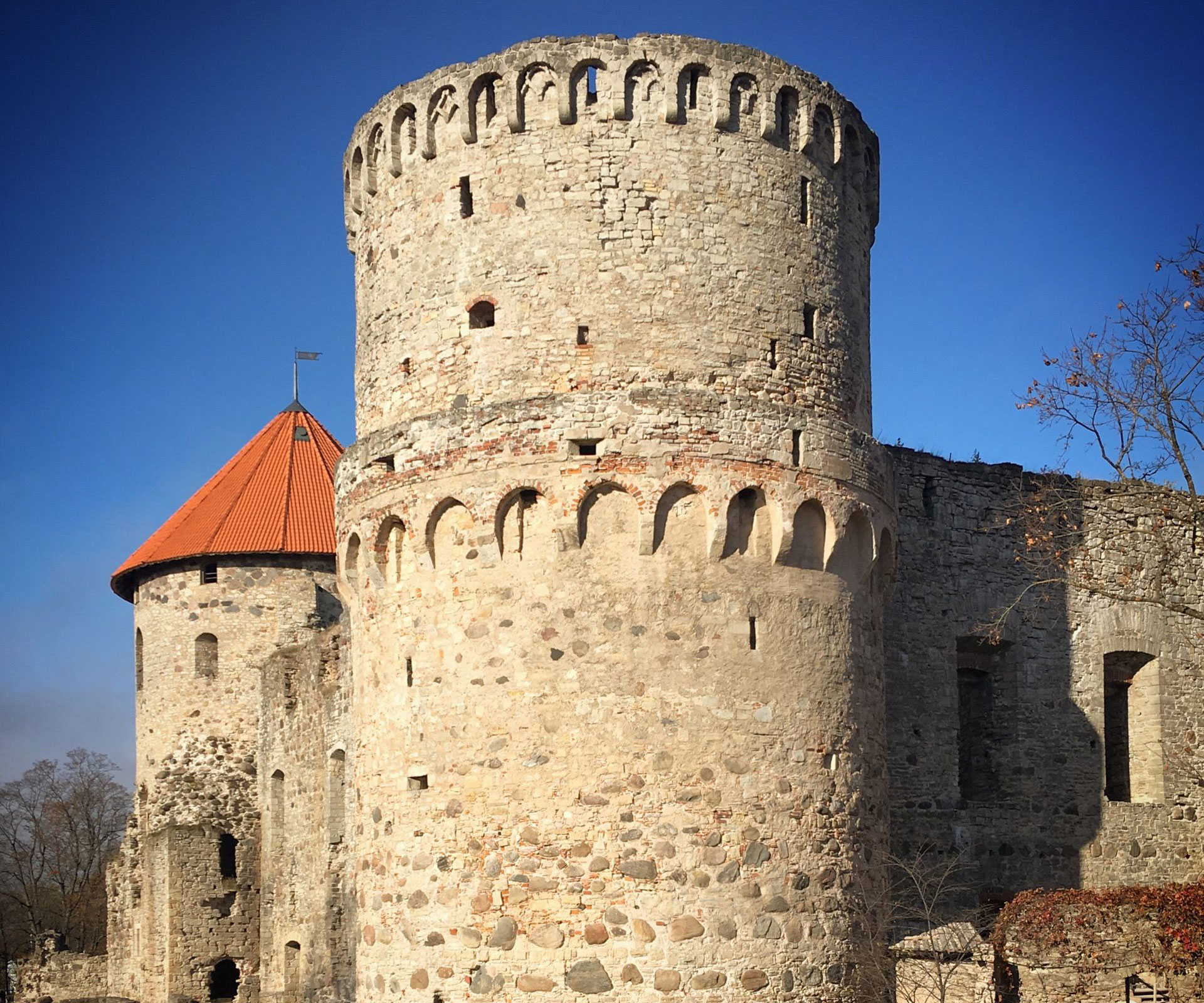Cēsis Cēsis Castle ruins