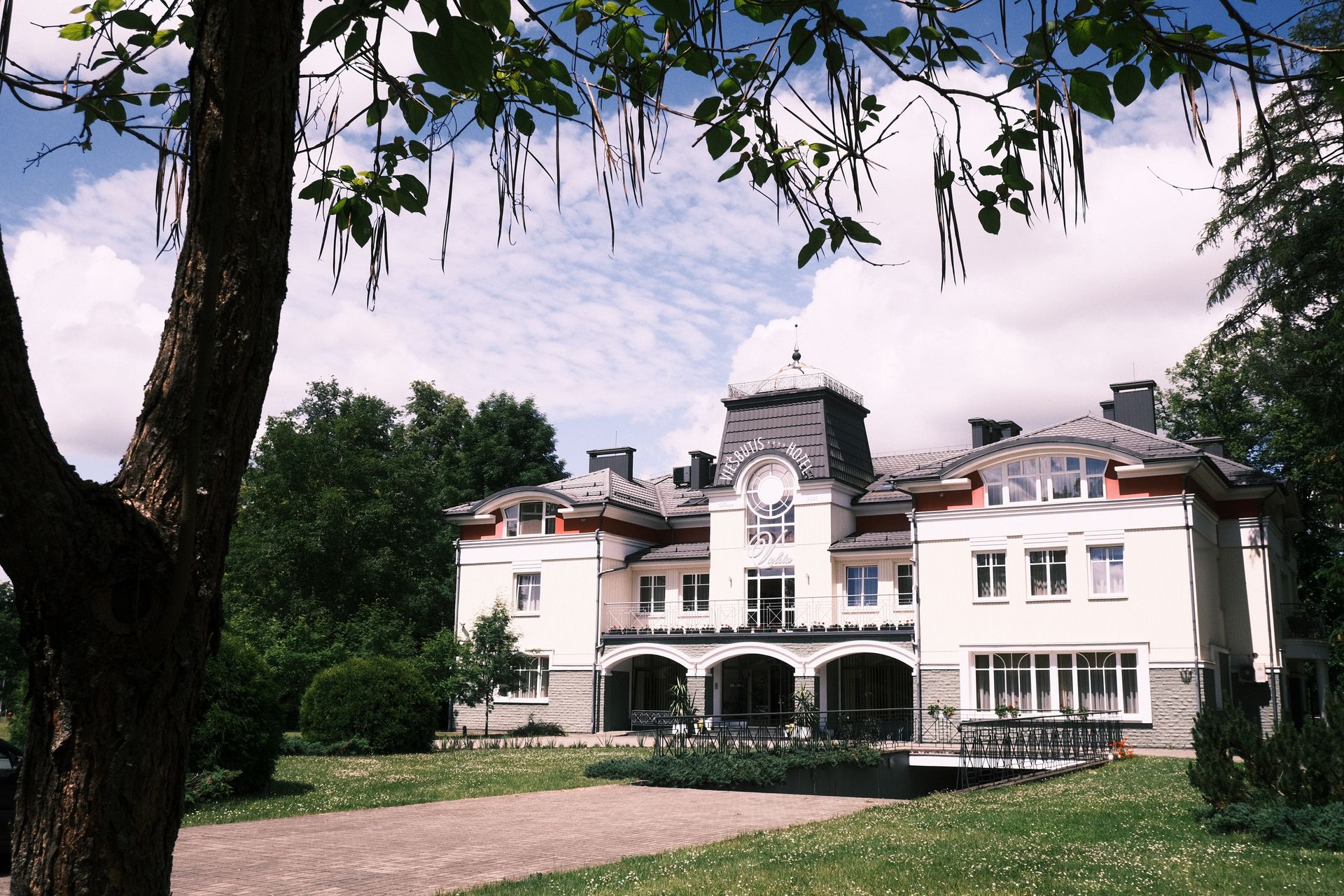Grand Spa Hotel / spa-town setting in Druskininkai