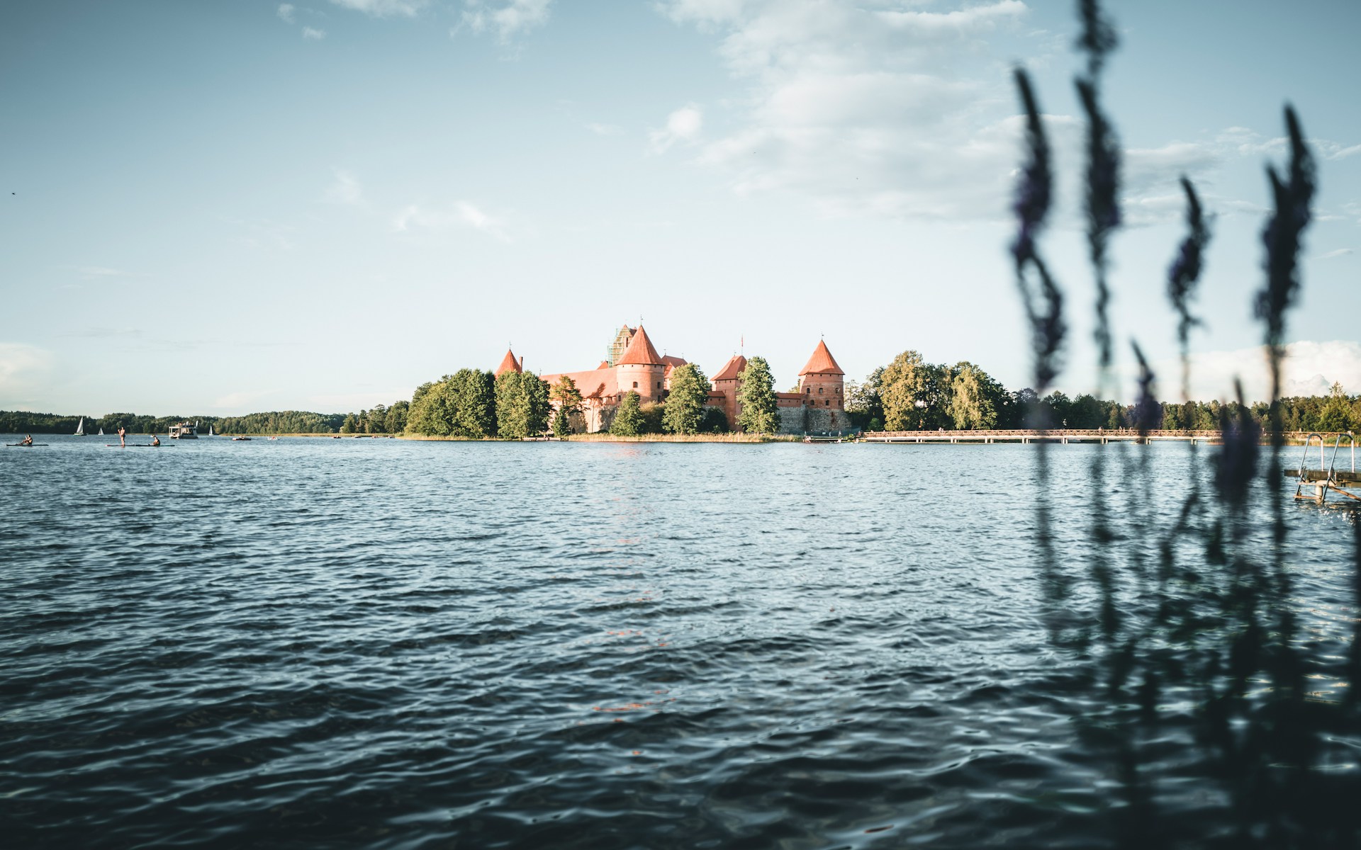 Trakai Island Castle on Lake Galvė