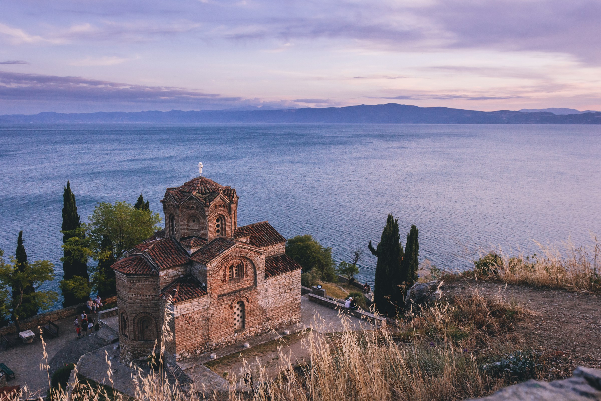 Ohrid Church of St. John at Kaneo in Ohrid