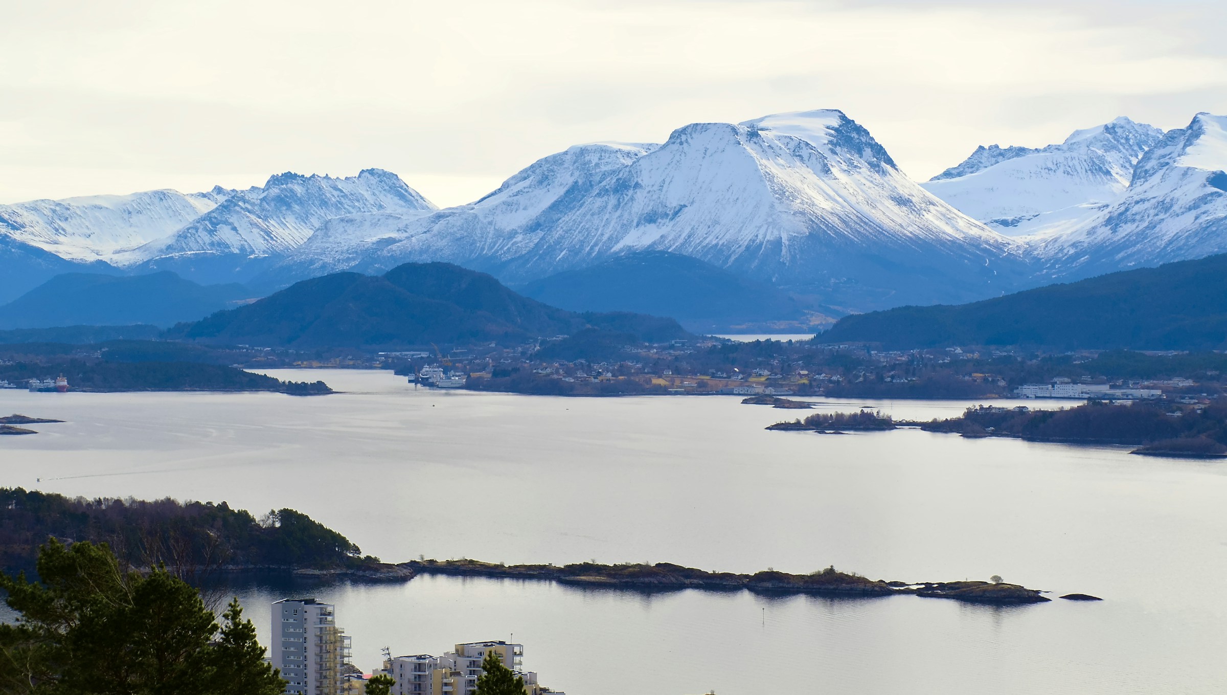 Ålesund Aksla viewpoint in Ålesund