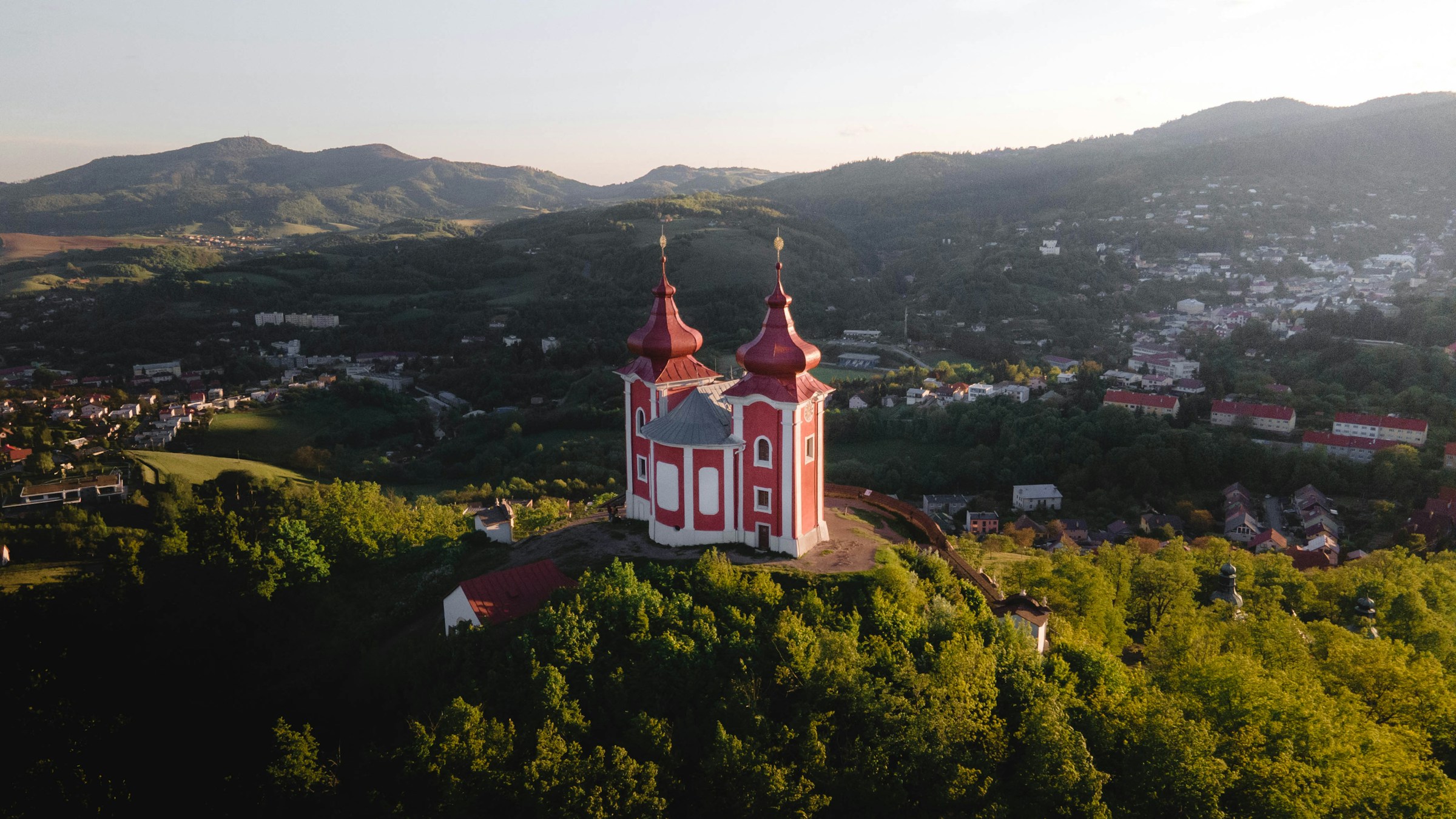 Banská Štiavnica Calvary / hilltop religious complex in Banská Štiavnica