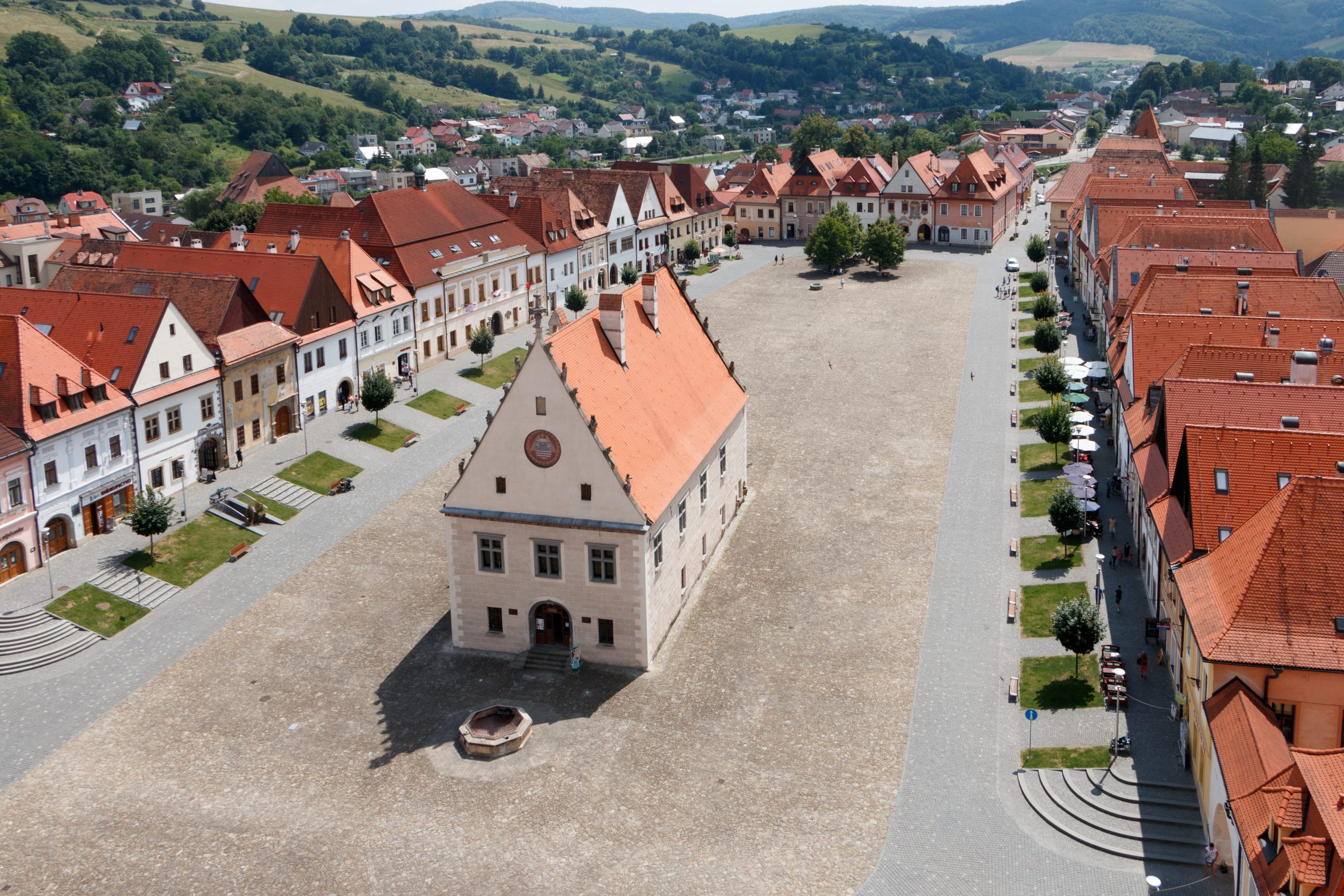 Bardejov Historic Market / Town Hall Square in Bardejov