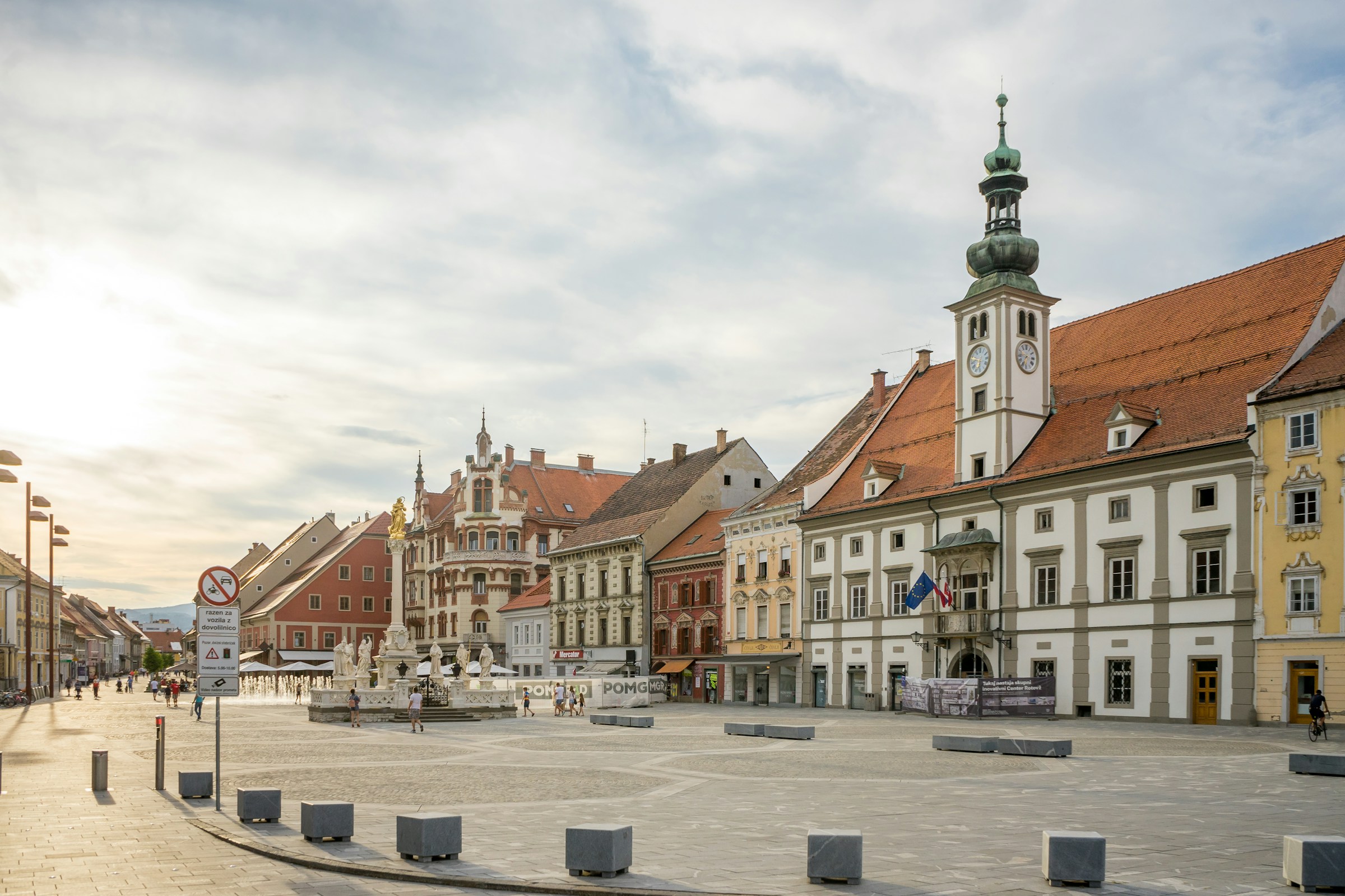 Maribor Historic Old Town / Main Square in Maribor