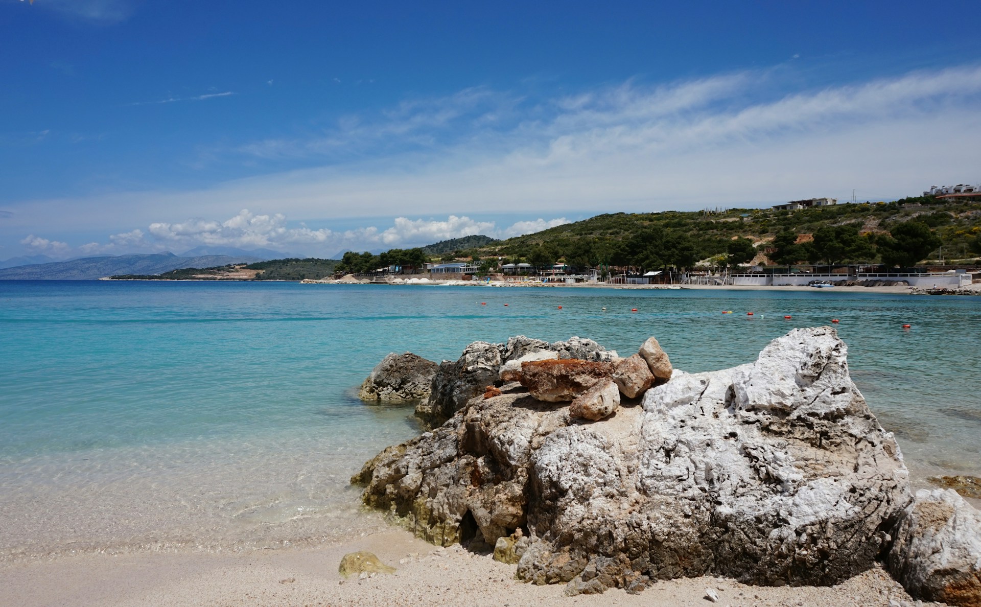 Ksamil & the Albanian Riviera Ksamil Island / turquoise Ionian coastline