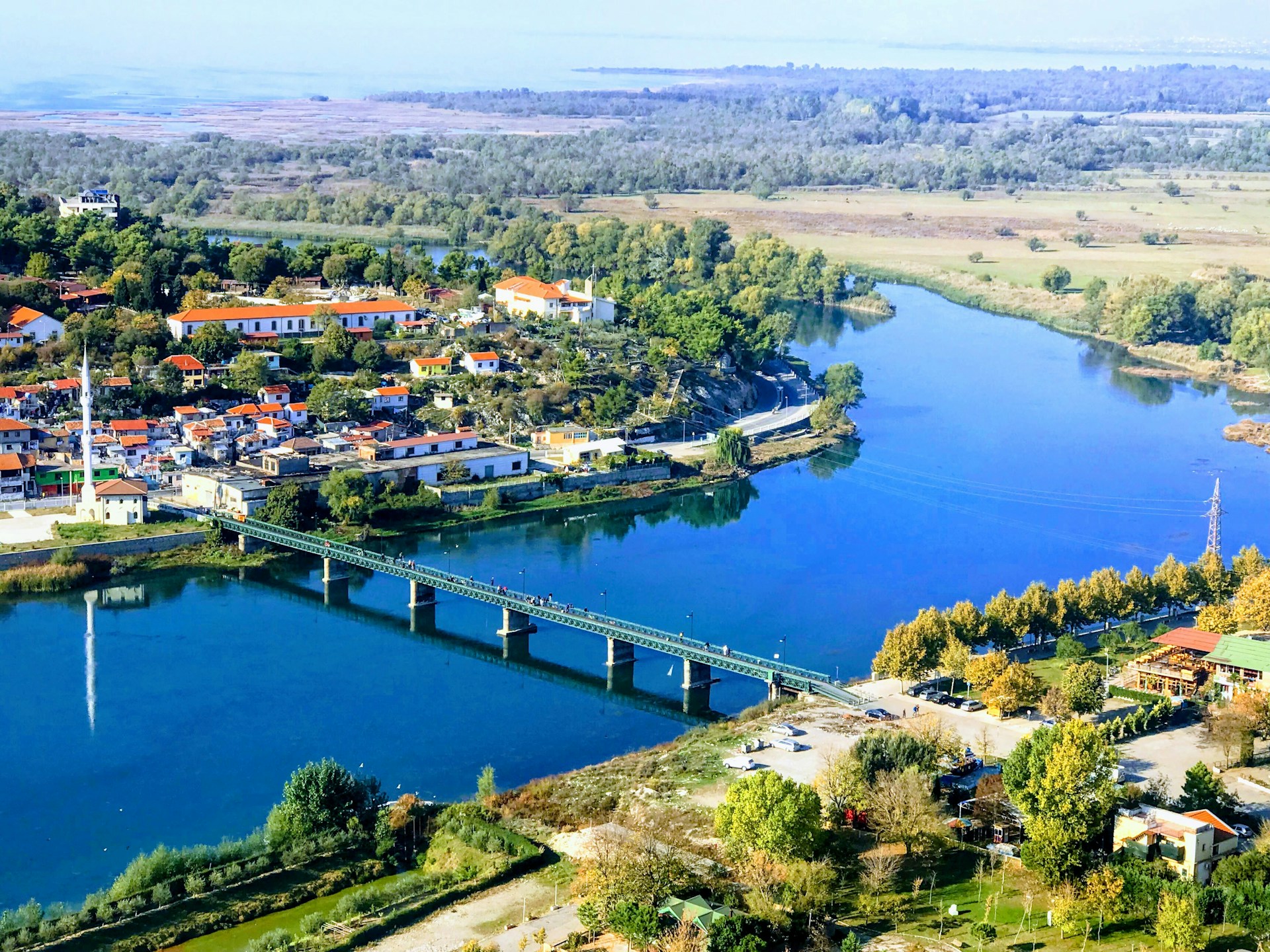 Shkodër Rozafa Castle viewpoint / Lake Shkodër