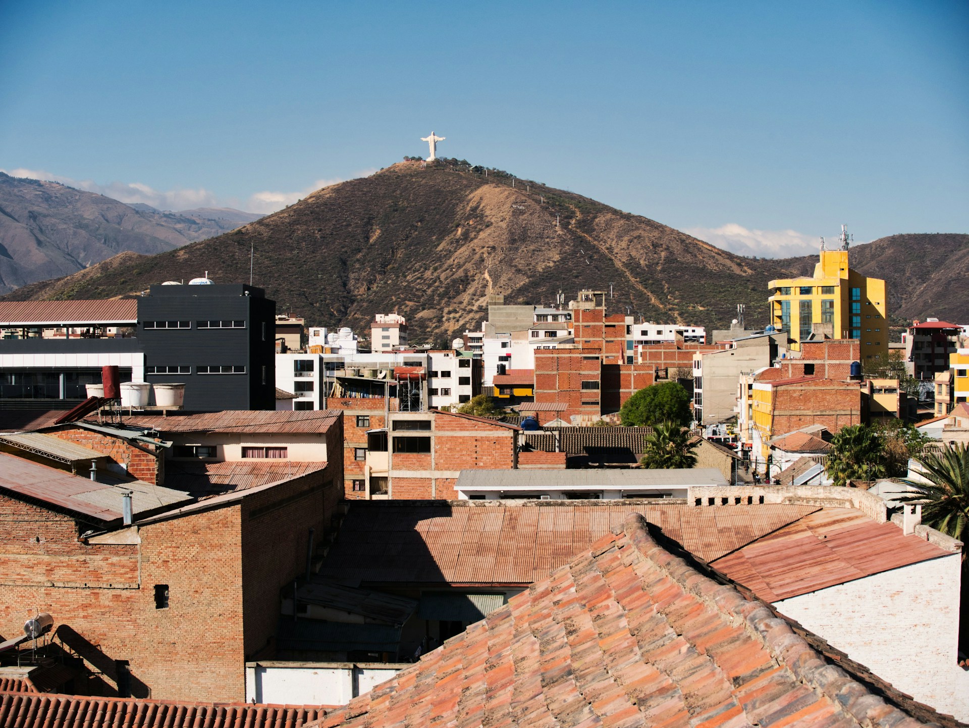 Cochabamba city and surrounding Andean valley
