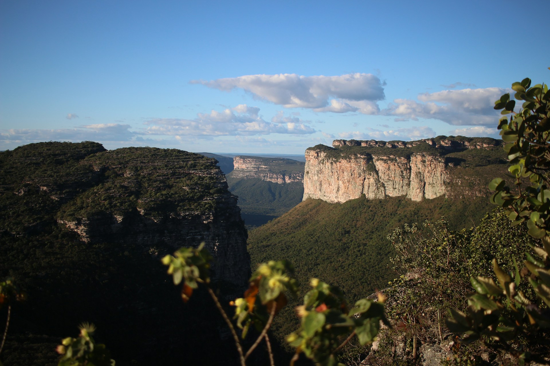 Chapada Diamantina mountain and valley landscape