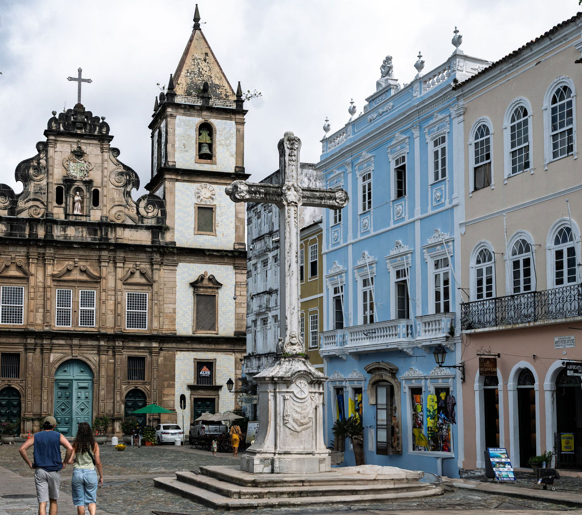 Pelourinho historic district in Salvador