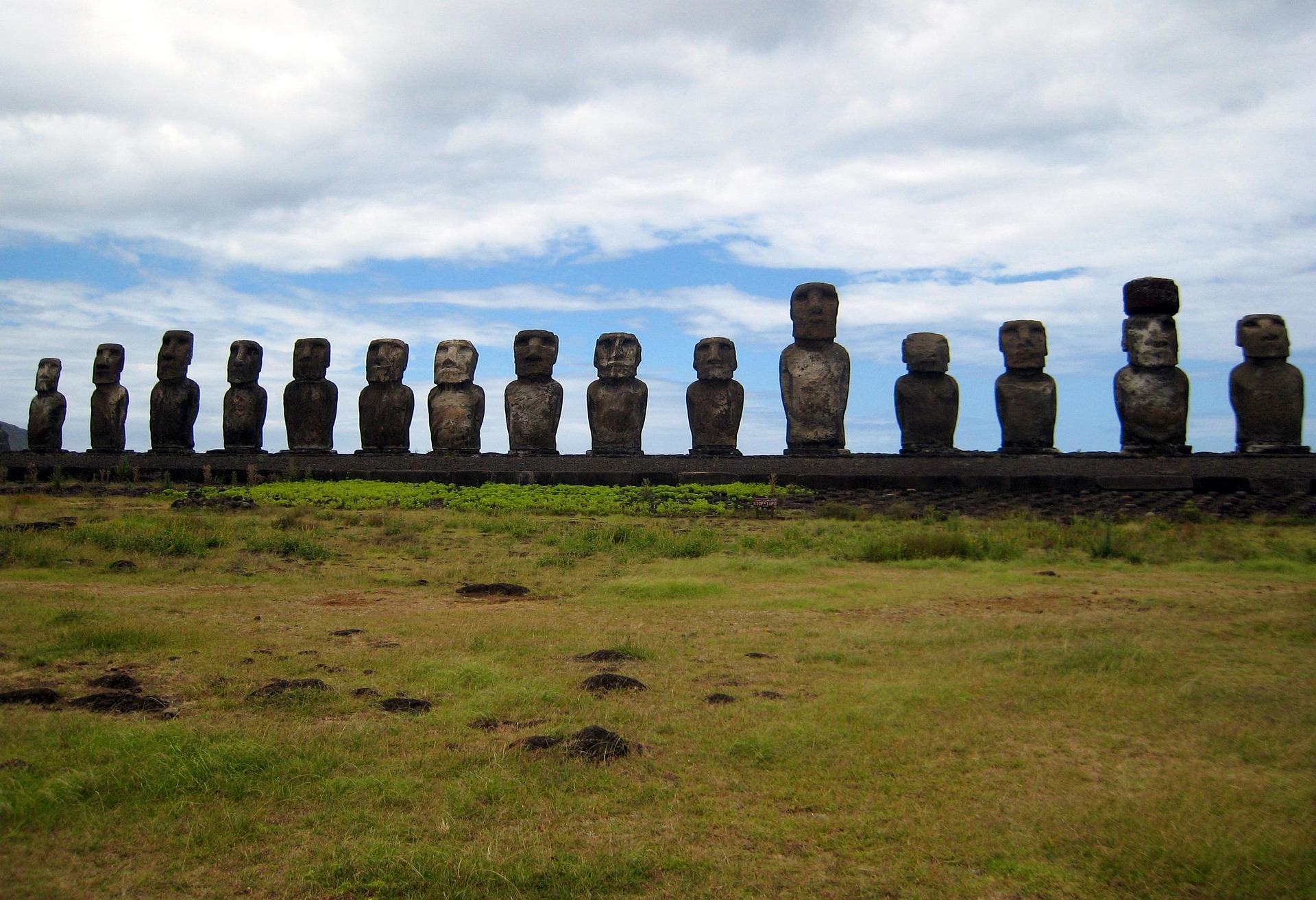 Easter Island / Rapa Nui Ahu Tongariki in Easter Island / Rapa Nui