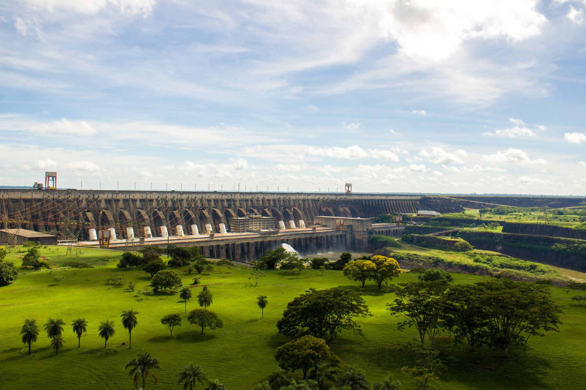 Itaipú Dam on the Paraná River