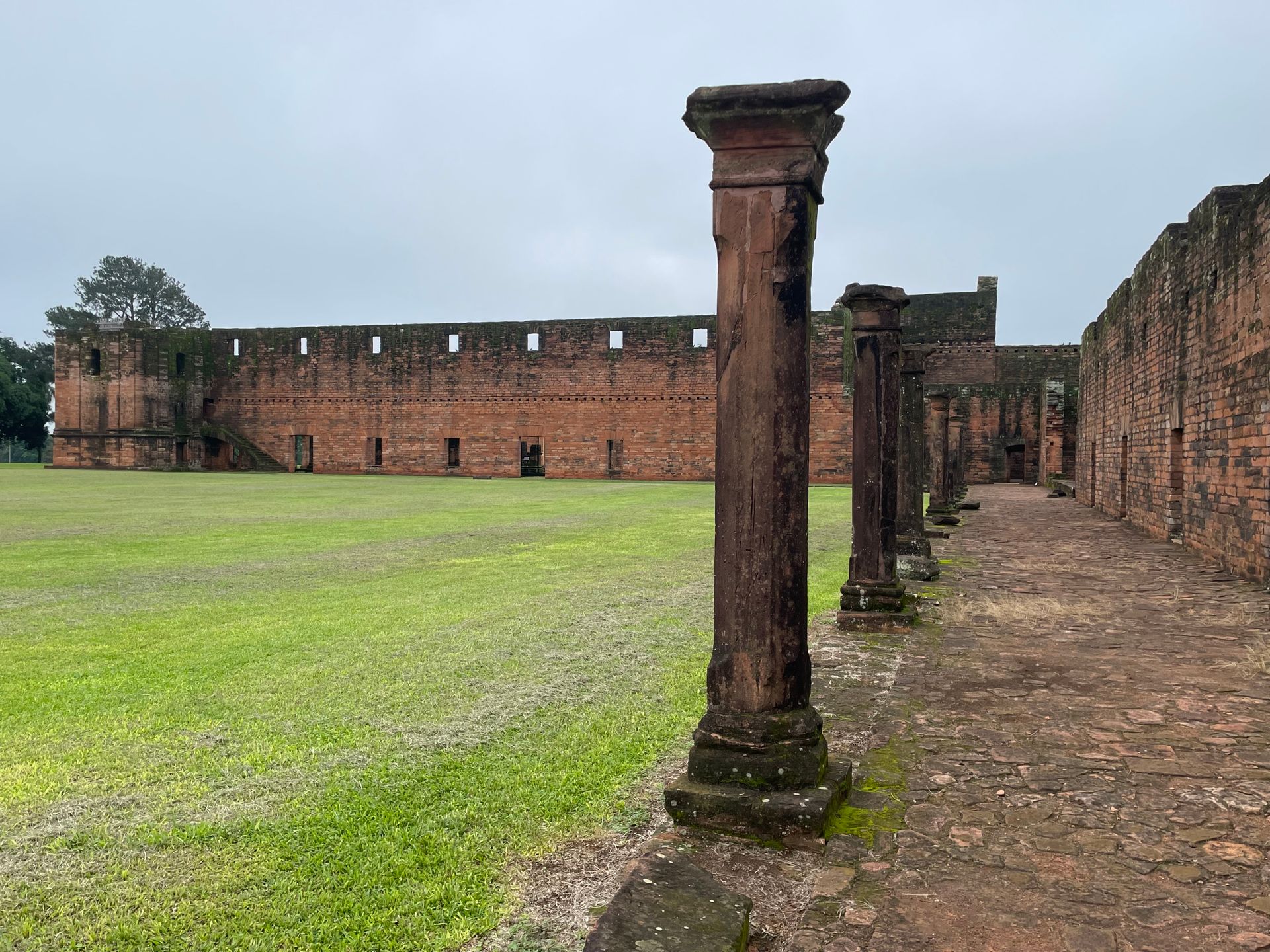 Jesuit mission ruins in Paraguay