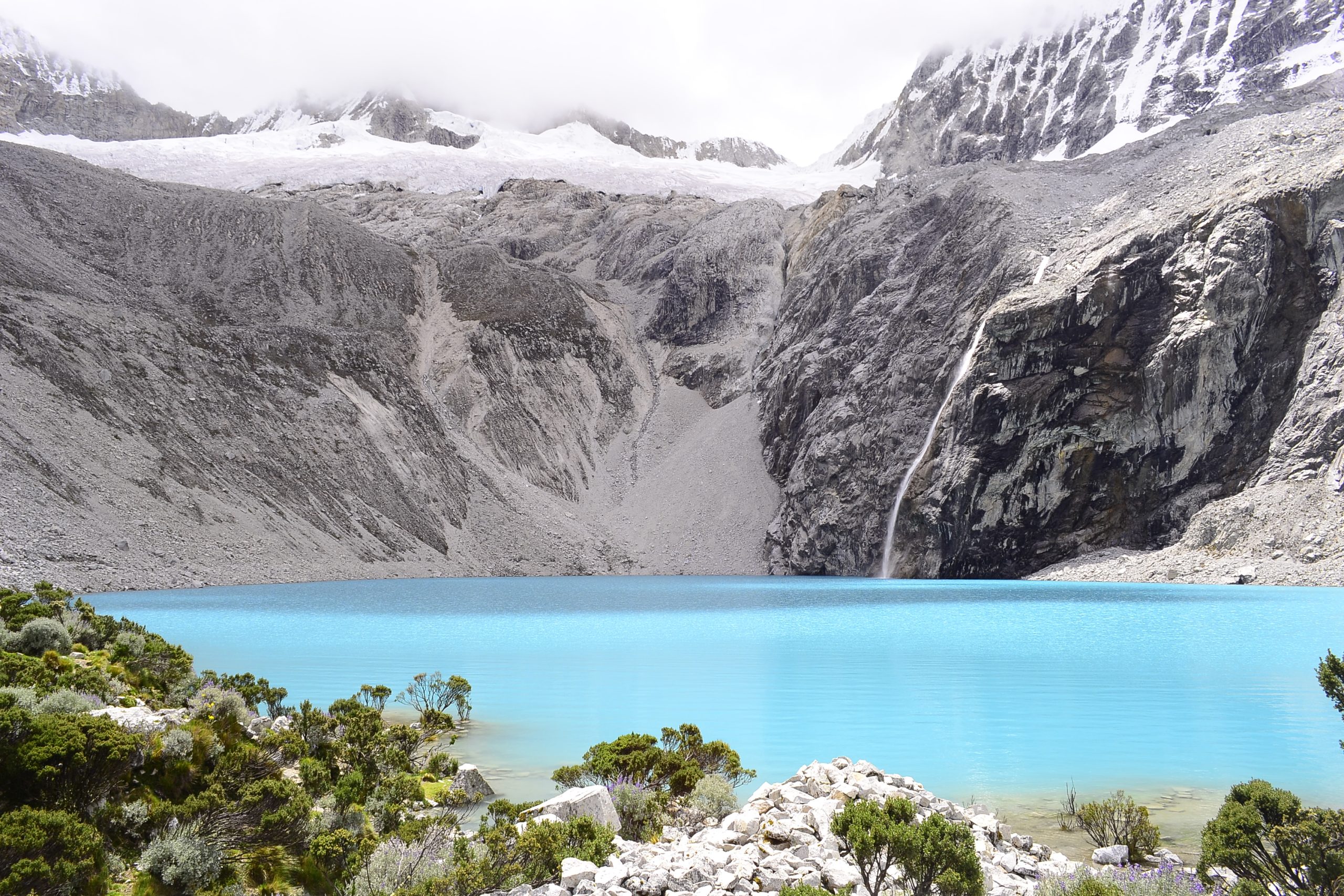 Laguna 69 in Huaraz and the Cordillera Blanca