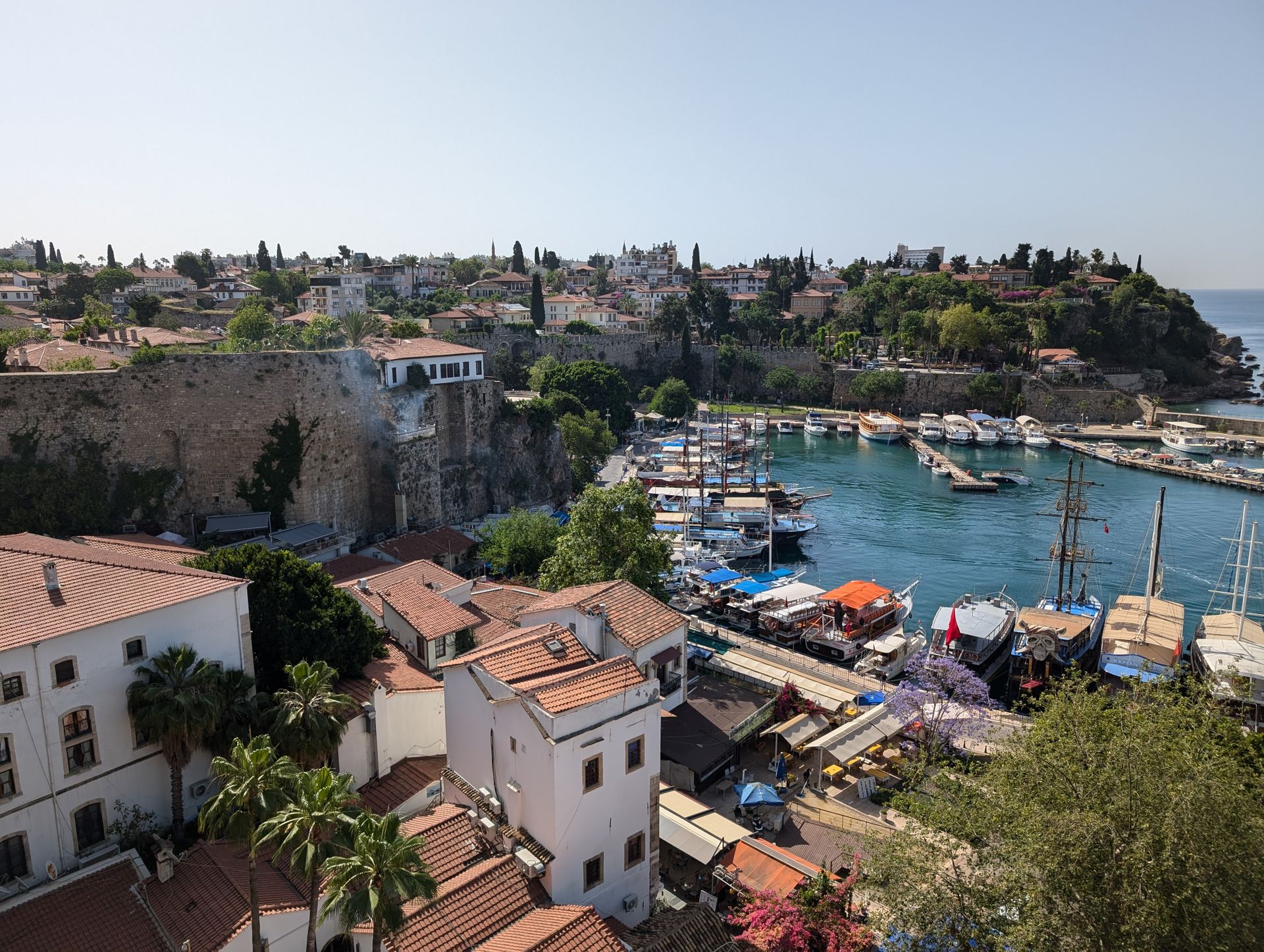 Antalya Kaleiçi historic harbour in Antalya