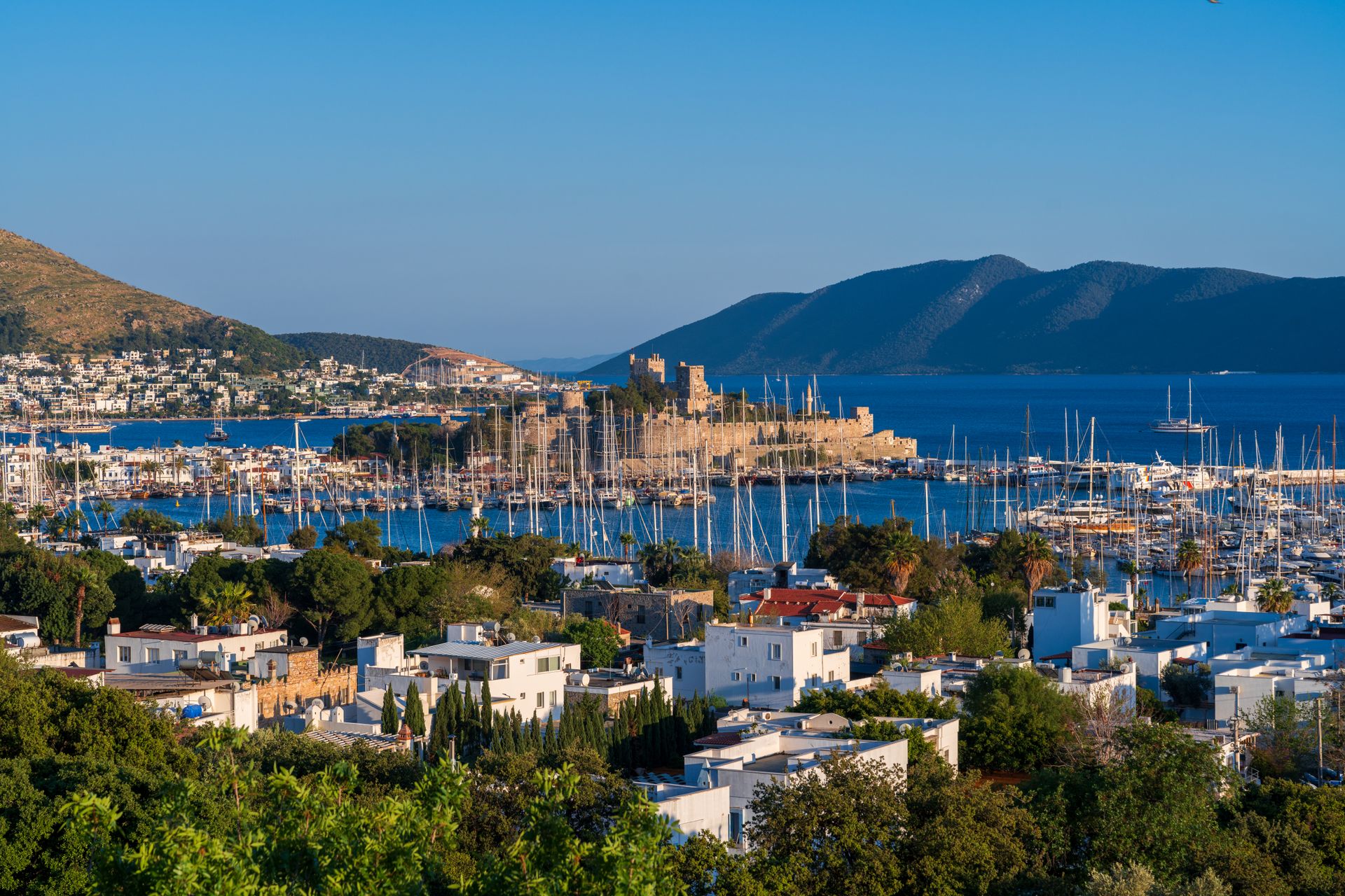 Bodrum Bodrum Castle and marina