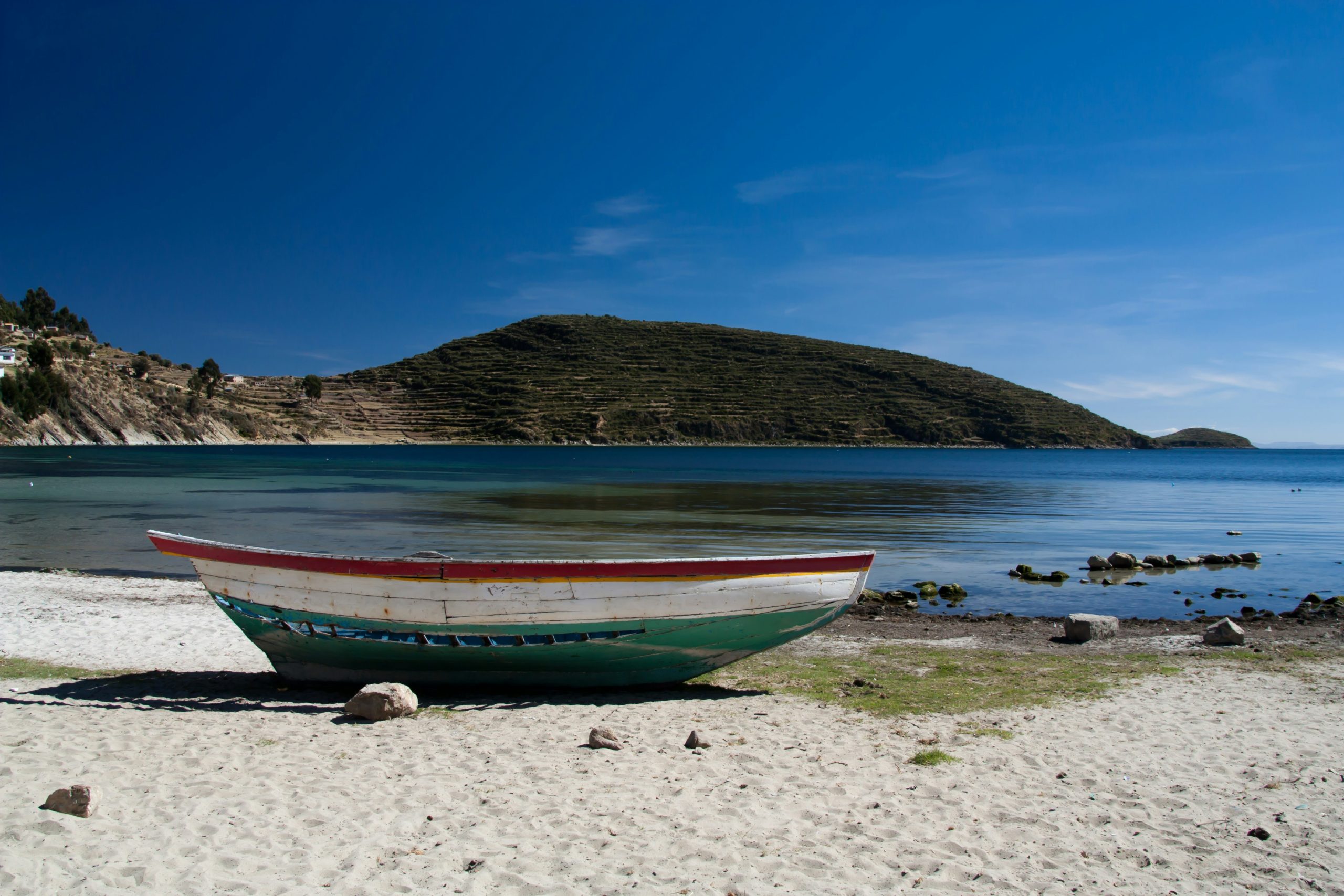 Isla del sol and Lake Titicaca