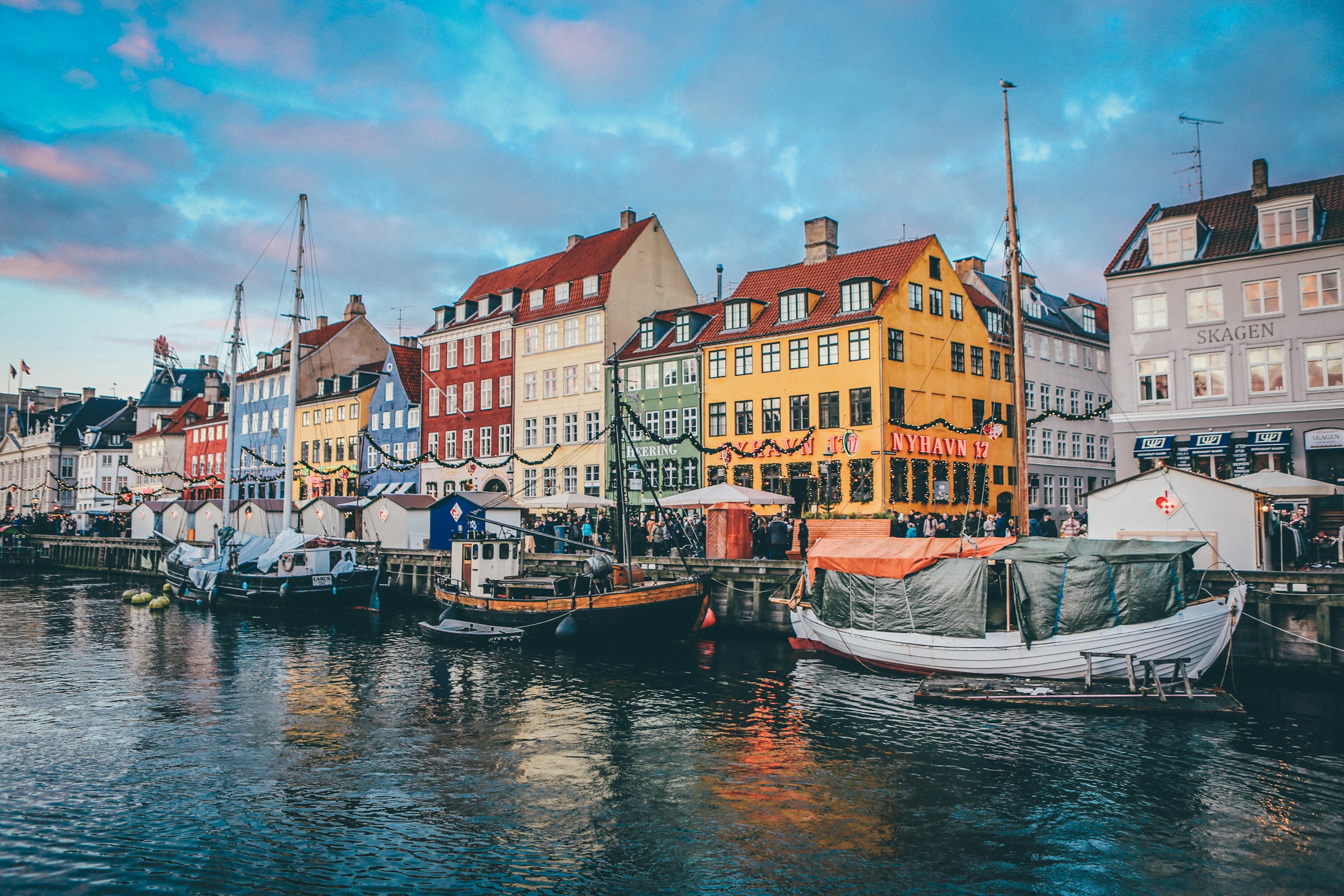 Nyhavn harbor in Copenhagen