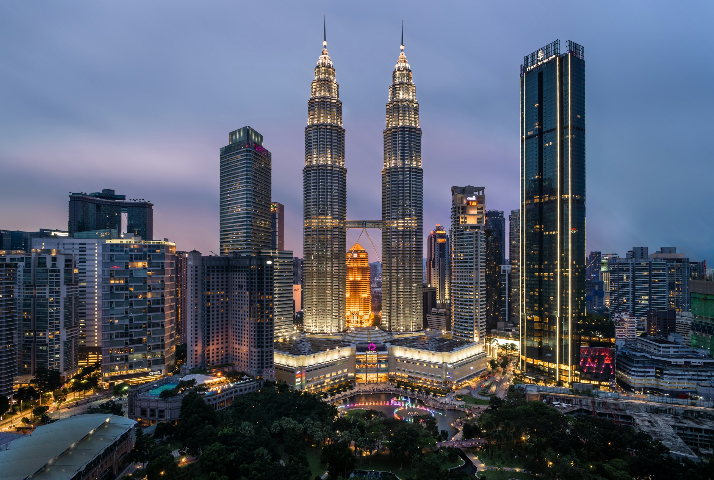 Petronas Towers in Kuala Lumpur
