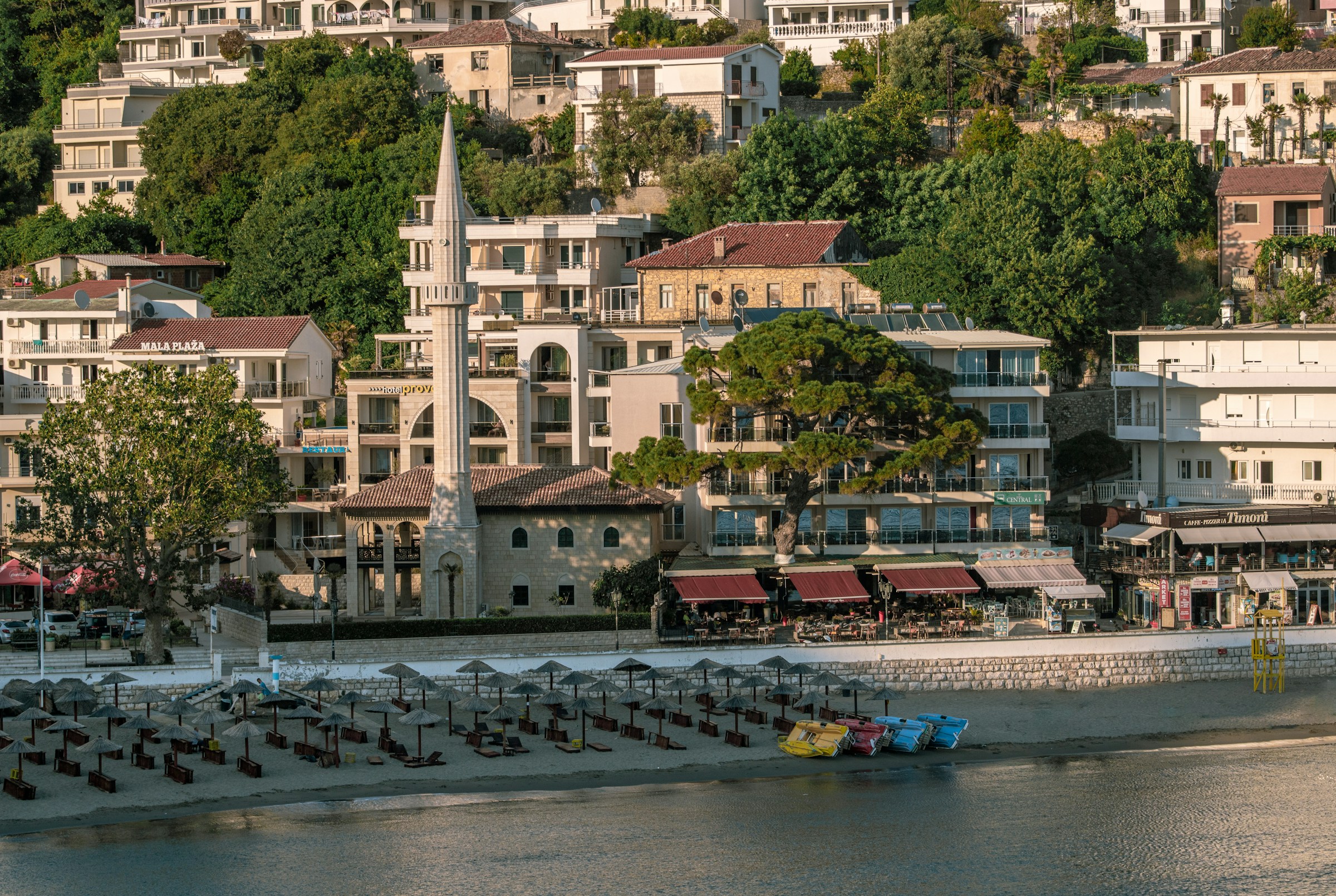 Mosque view in Ulcinj