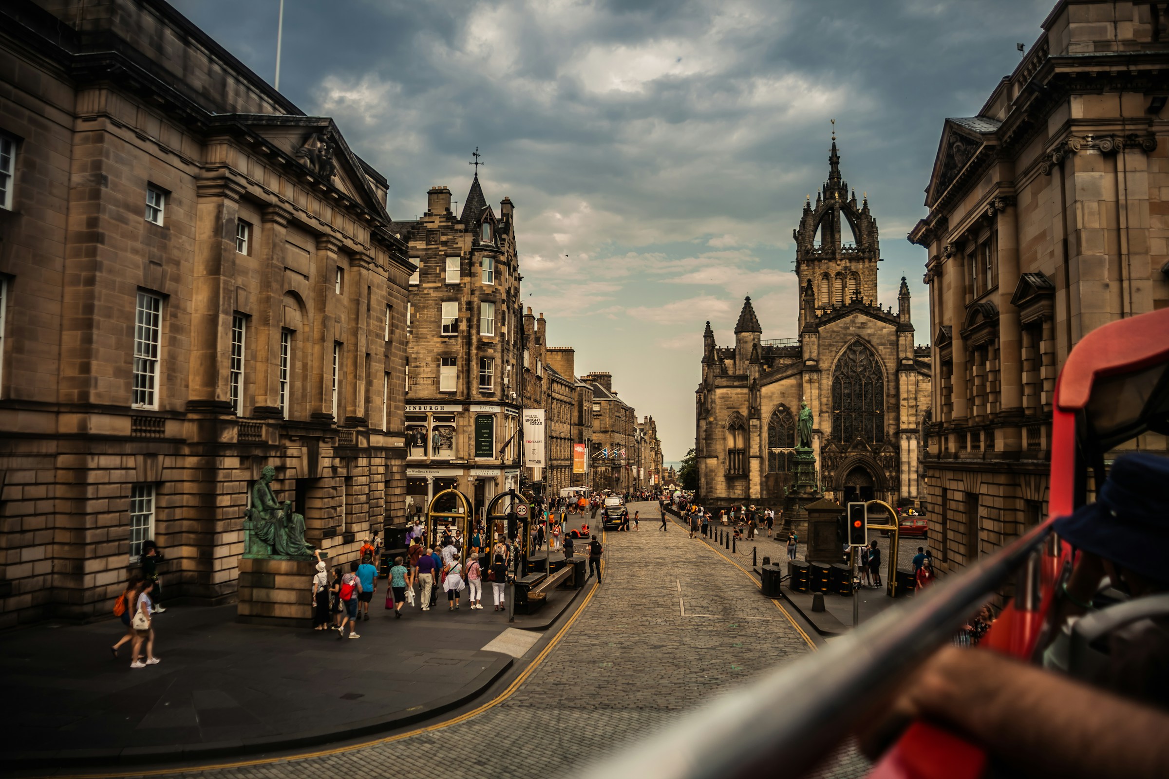 Royal Mile at Edinburgh