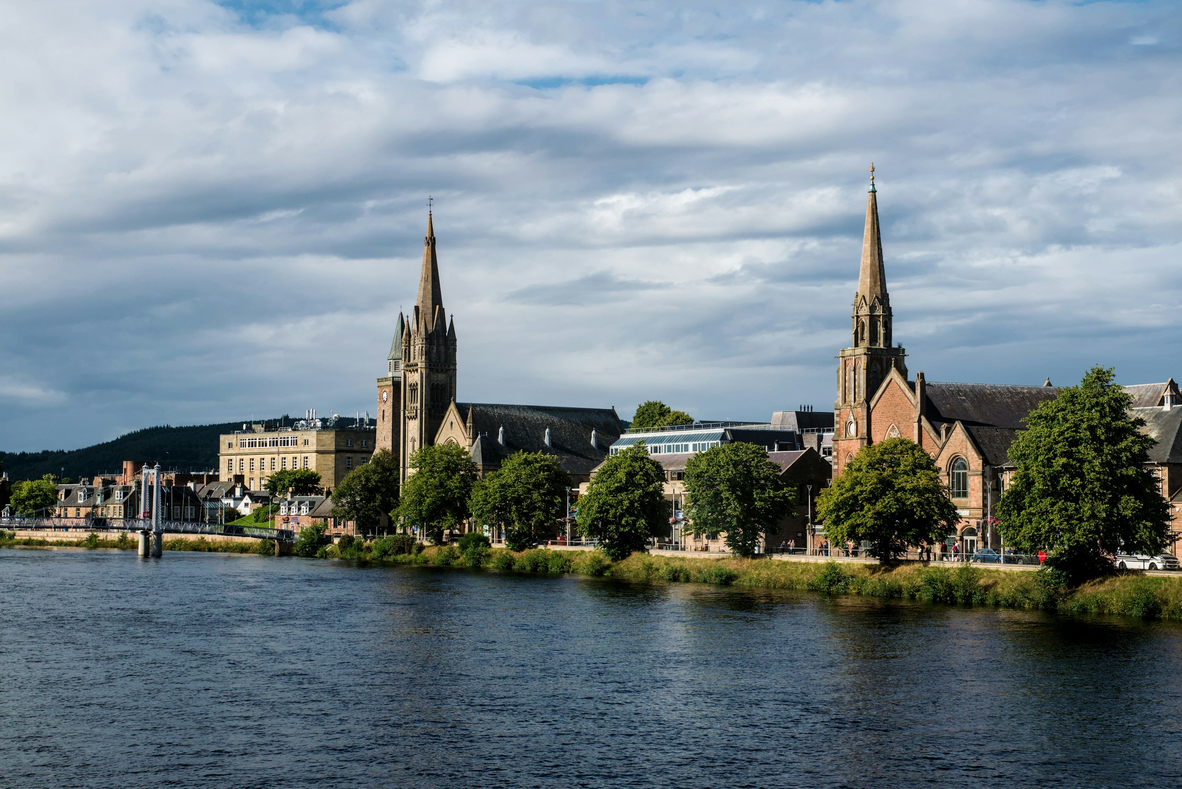 River Ness view of Inverness & the Highlands