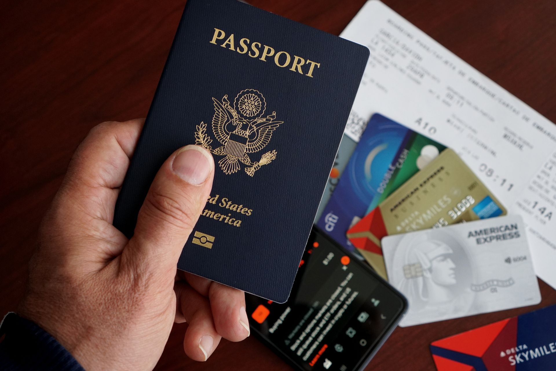 travel planning documents itinerary booking